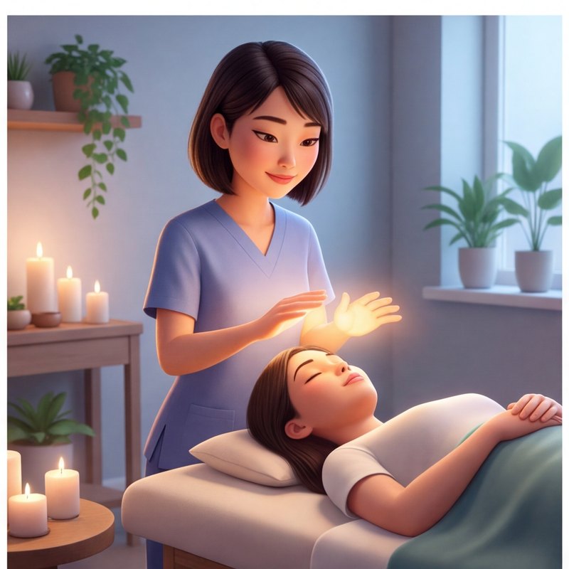 A reiki at work